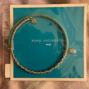 Keep Collective beaded friendship wrap bracelet